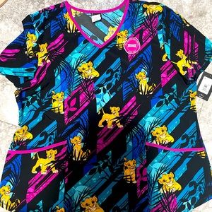 Disney Srub Top